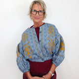 Embroidered Quilted Jacket