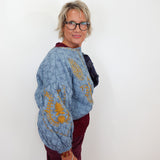 Embroidered Quilted Jacket