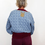 Embroidered Quilted Jacket