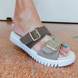 Tulip 1050 Adjustable Sandal - Chestnut - TresChicTexas