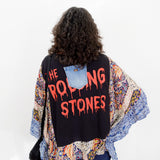 Rolling Stones Ruffle Banded Pullover Top