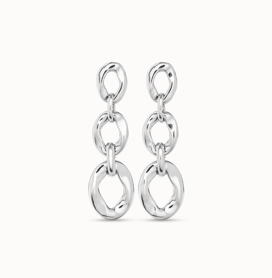 YOLO SILVER EARRINGS