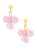 DOUBLE DROP FLOWER EARRINGS