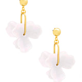 DOUBLE DROP FLOWER EARRINGS