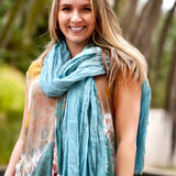 Stone Washed Cotton Scarf