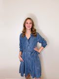 SHIRTDRESS WITH SWING