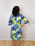 VINTAGE FLORAL LAKE DRESS