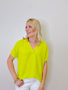 COLLARED POPOVER TOP