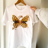 Leopard Butterfly Tee