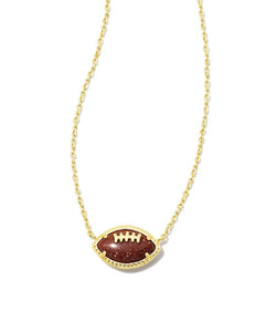 FOOTBALL PENDANT NECKLACE