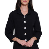 BUTTON FRONT CAMP SHIRT