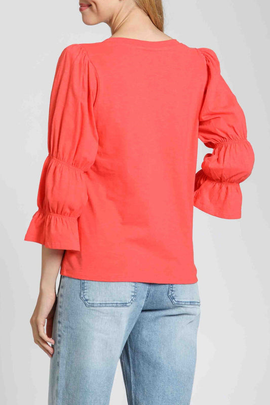 V-Neck Renaissance Sleeve Top