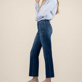 Kelsey High Rise Fab Ab Ankle Flare Jean