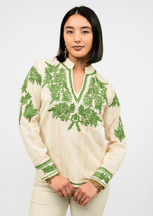 Lizette Emb. Blouse