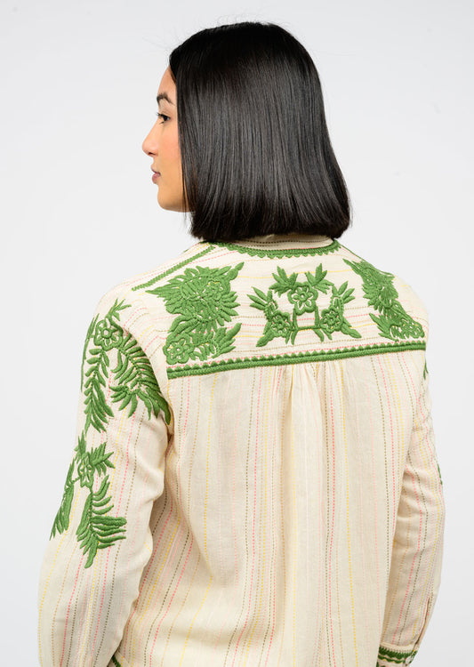 Lizette Emb. Blouse