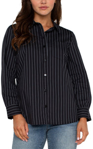 CLASSIC L/S BUTTON FRONT SHIRT