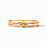 Laguna Enamel Hinge Bangle - Melon