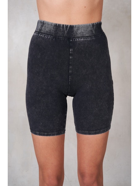 Mineral Washed Bike Shorts