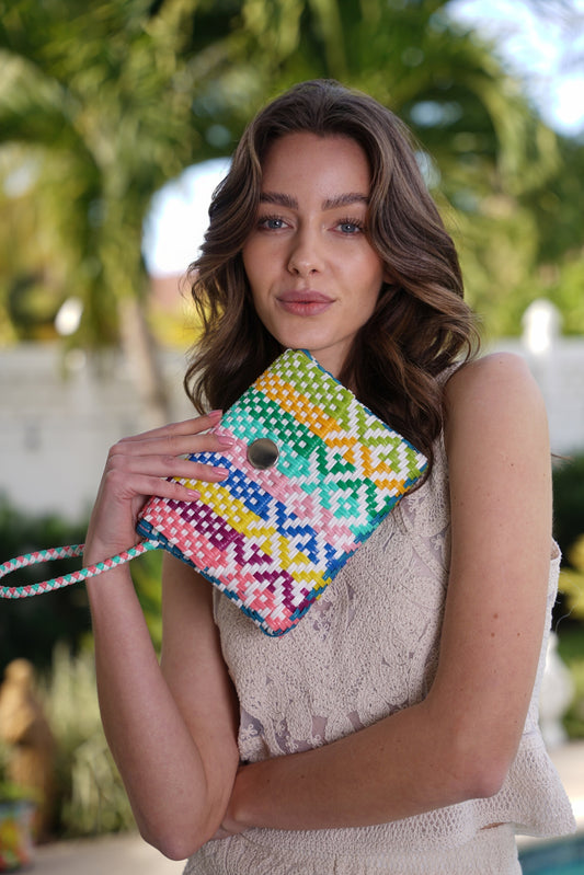 Recycled Wristlet
