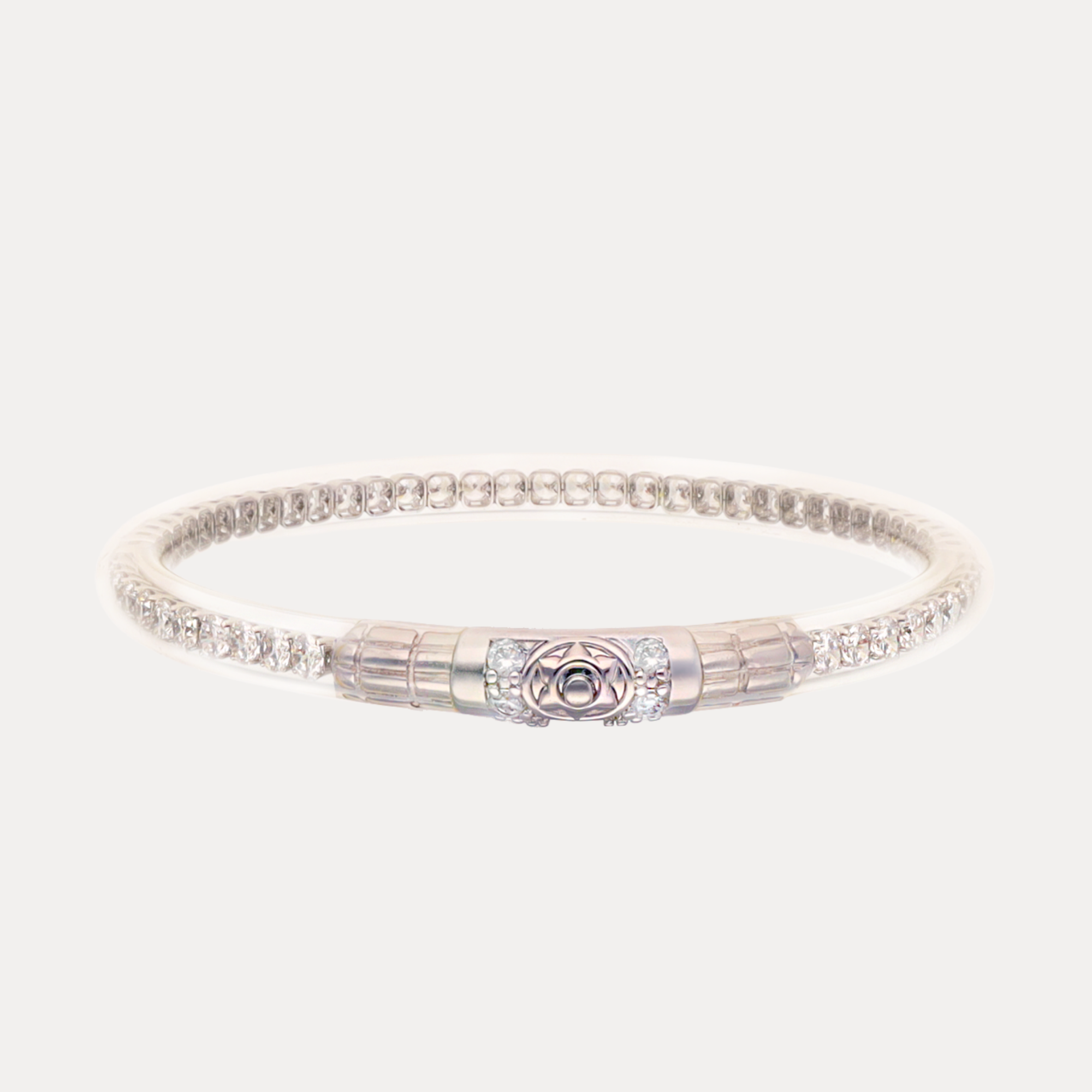 Queen Clear Crystal All Weather Bangle