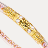 Queen All Weather Pink Petal Bangle