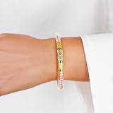 Queen All Weather Pink Petal Bangle