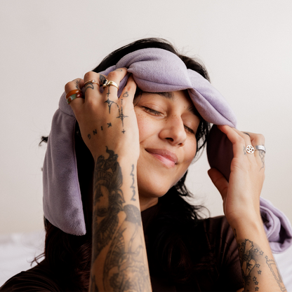 WISTERIA WEIGHTED SLEEP MASK