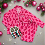 DREAMING PINK CHRISTMAS PJ SET