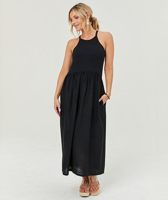 The Lola Linen Bra Dress