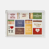Texas Matchbook Small Tray