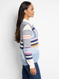 PATTERN PLAY SWEATER JACKET