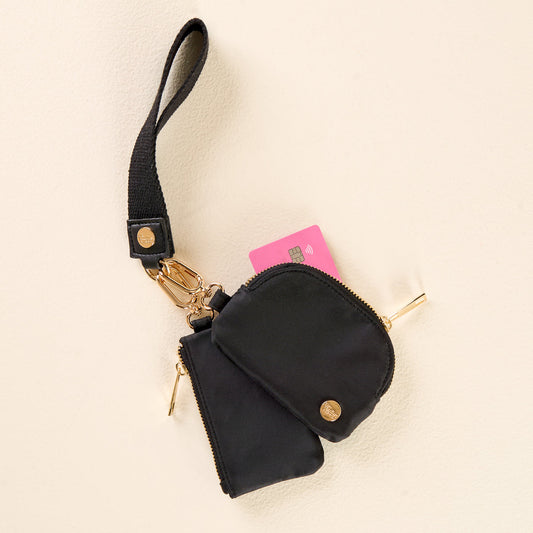 Dynamic Dou Pouch Wristlet