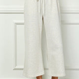 Soft Melange Terry Cropped Pants
