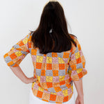 Blouson Sleeve Button Front Shirt - TresChicTexas