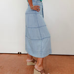 Tencel A-Line Skirt - TresChicTexas