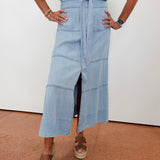 Tencel A-Line Skirt - TresChicTexas