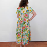 Tiered Puff Sleeve Shirt Dress - TresChicTexas