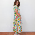 Tiered Puff Sleeve Shirt Dress - TresChicTexas