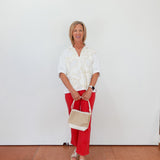 Beige Bloom Poppy Top - TresChicTexas