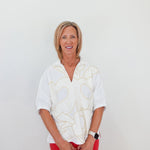 Beige Bloom Poppy Top - TresChicTexas
