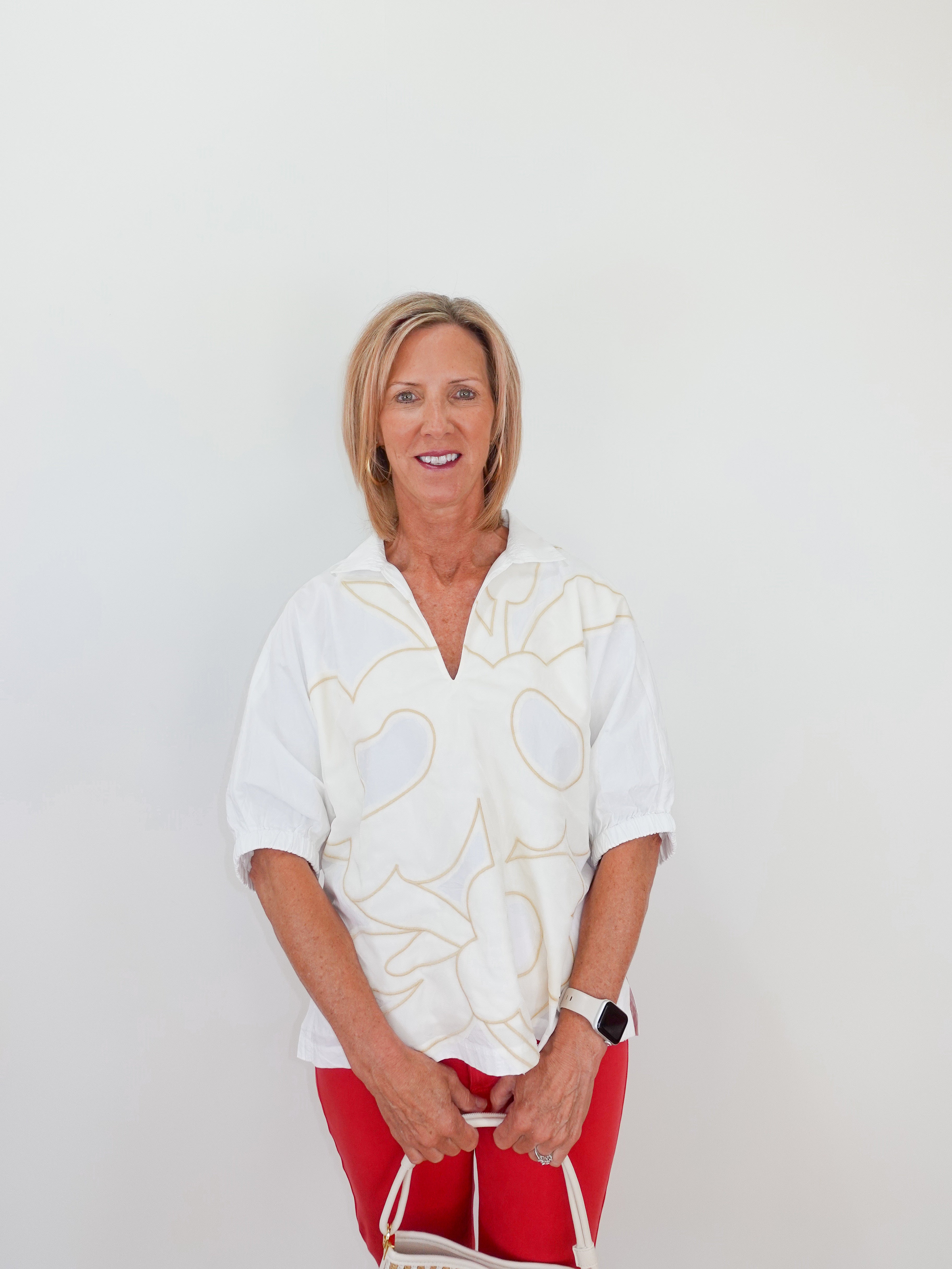 Beige Bloom Poppy Top - TresChicTexas