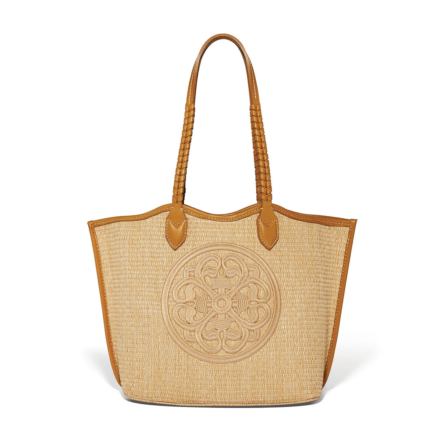 Bruna Large Straw Tote - TresChicTexas