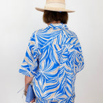 Short Sleeve Button Front Campshirt - TresChicTexas