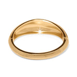 Gold bracelet  on a white background