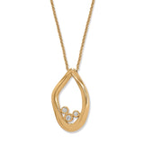 Cascade Drop Petite Necklace
