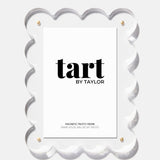 Magnetic photo frame with 'tart by Taylor' branding on a white background