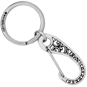 CRYSTAL BALL KEY FOB