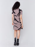 GUTSY MOCK NECK S/S SWEATER DRESS