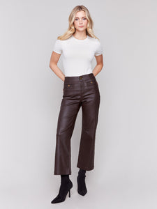 WAX TWILL PULL-ON PANT