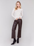 WAX TWILL PULL-ON PANT